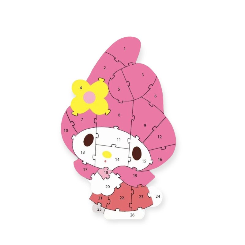 PUZZLE DREWNIANA MY MELODY PUZZLE DREWNIANA MY MELODY