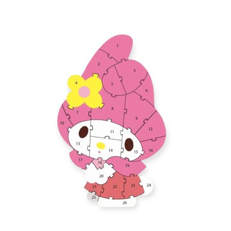 PUZZLE DREWNIANA MY MELODY