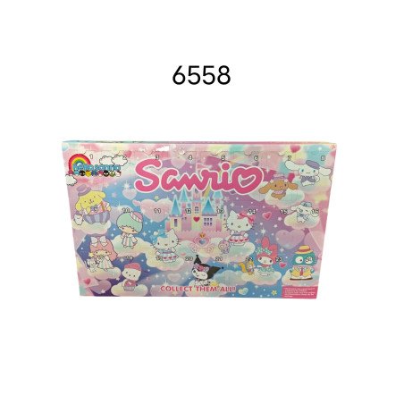 ZESTAW 24SZT FIGURKI KALENDARZ ADWENTOWY SANRIO KUROMI