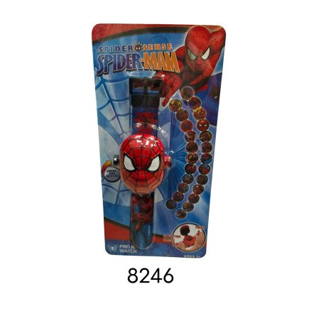 ZEGAREK PROJEKTOR SPIDER MAN