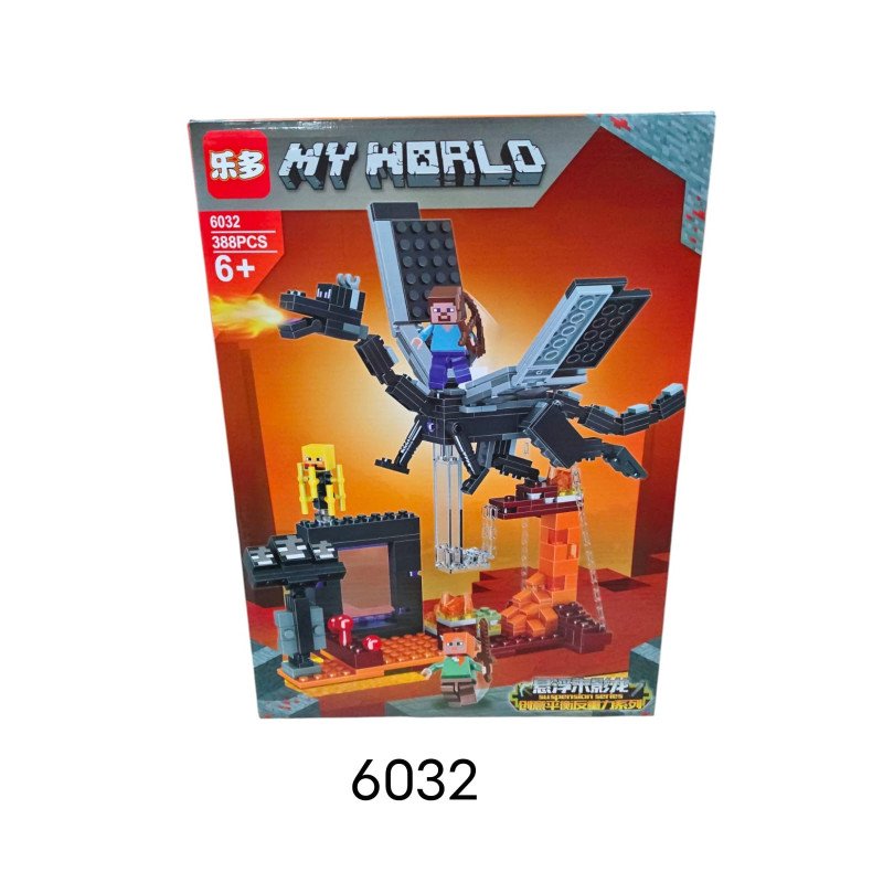 KLOCKI 388PCS MY WORLD MINECRAFT