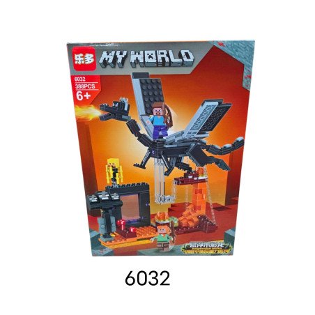 KLOCKI 388PCS MY WORLD MINECRAFT