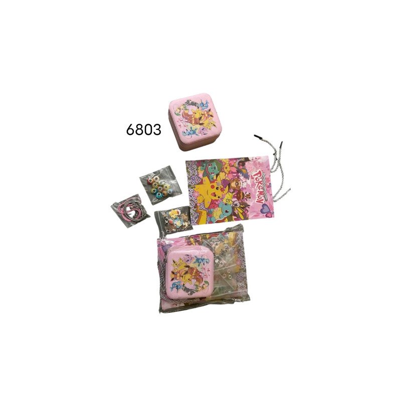 ZESTAW KORALIKI DO ROBIENIA BRANSOLETKA POKEMON