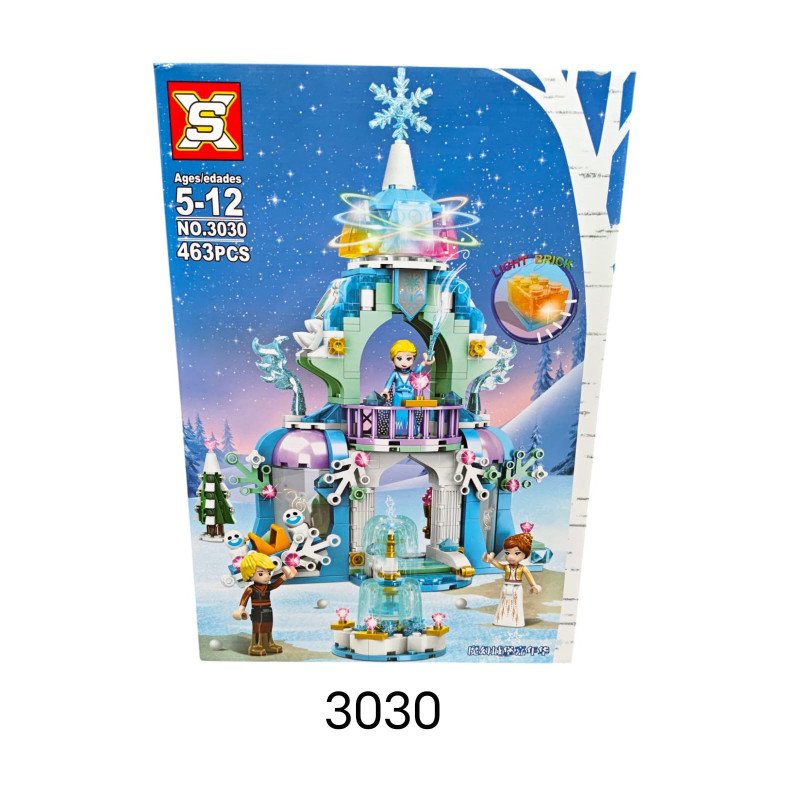 KLOCKI 463PCS PRINCESS