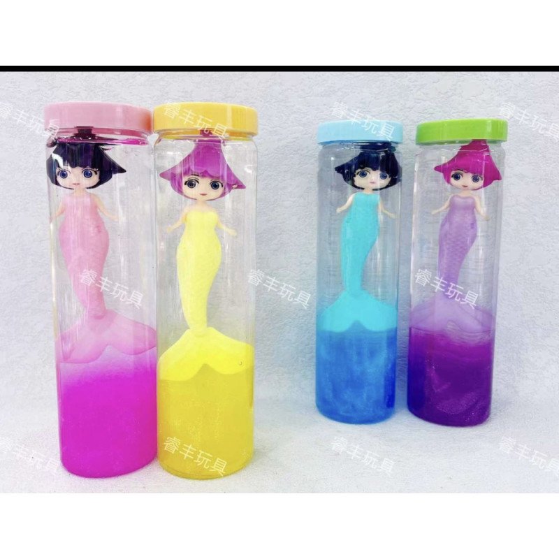 ZABAWKA GLUTY SLIME Z FIGURKĄ SYRENKA