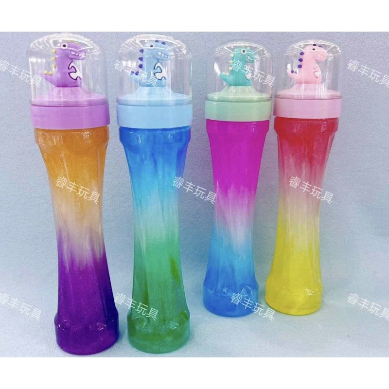 ZABAWKA GLUTY SLIME Z FIGURKĄ DINOZAUR