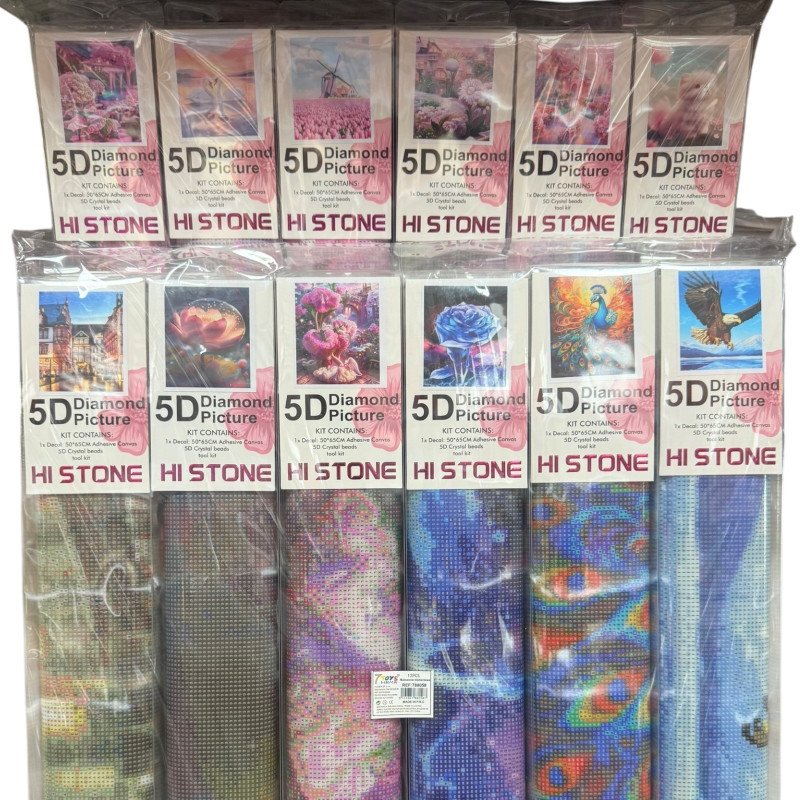 MALOWANIE DIAMENTAMI HAFT DIAMENTOWY 50*65CM