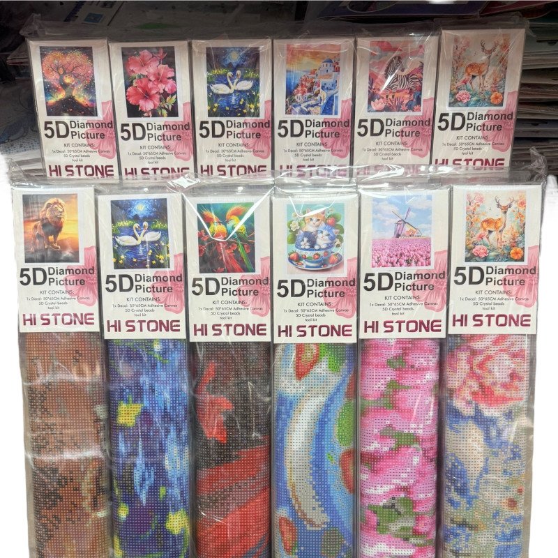 MALOWANIE DIAMENTAMI HAFT DIAMENTOWY 50*65CM