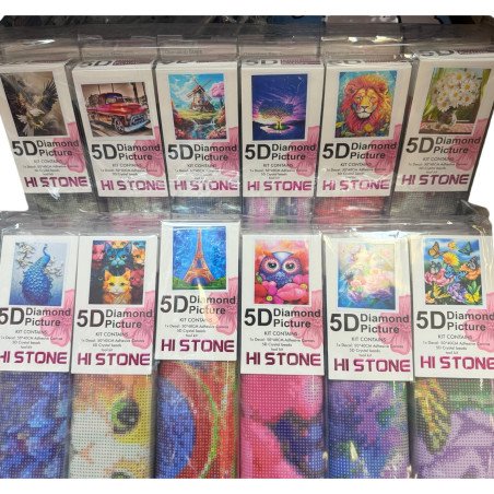 MALOWANIE DIAMENTAMI HAFT DIAMENTOWY 50*40CM