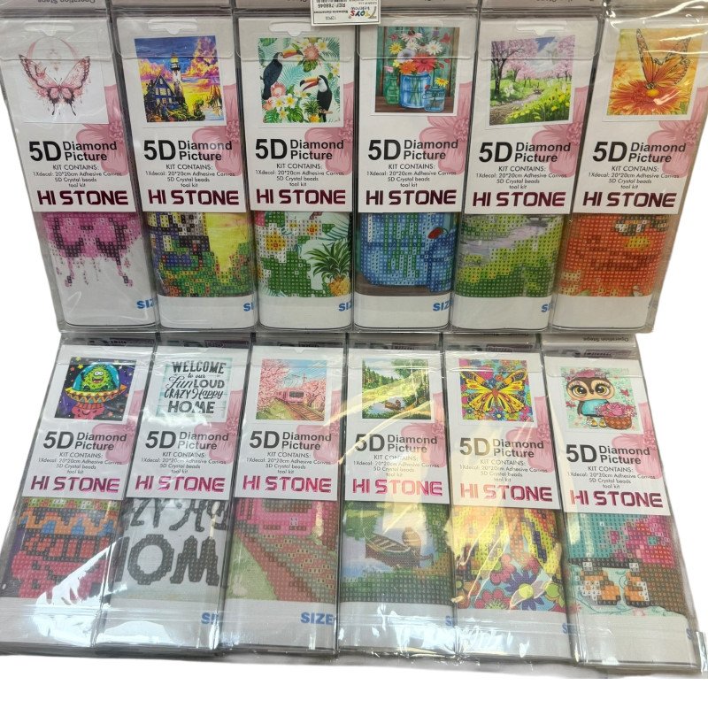 MALOWANIE DIAMENTAMI HAFT DIAMENTOWY 20*20CM