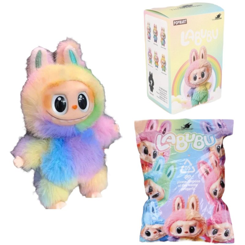 BRELOK PLUSZAK LABUBU V4 LOSOWA SASZETKI + PUDEŁKO