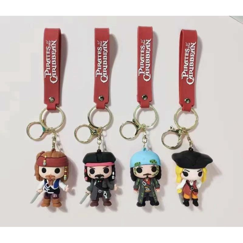 BRELOK GUMOWY PIRATES CARIBBEAN