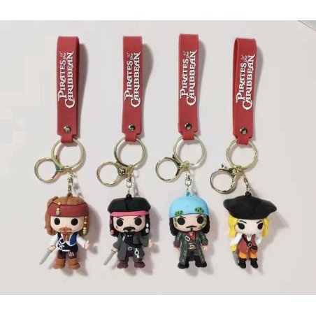 BRELOK GUMOWY PIRATES CARIBBEAN