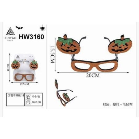OKULARY NA HALLOWEEN