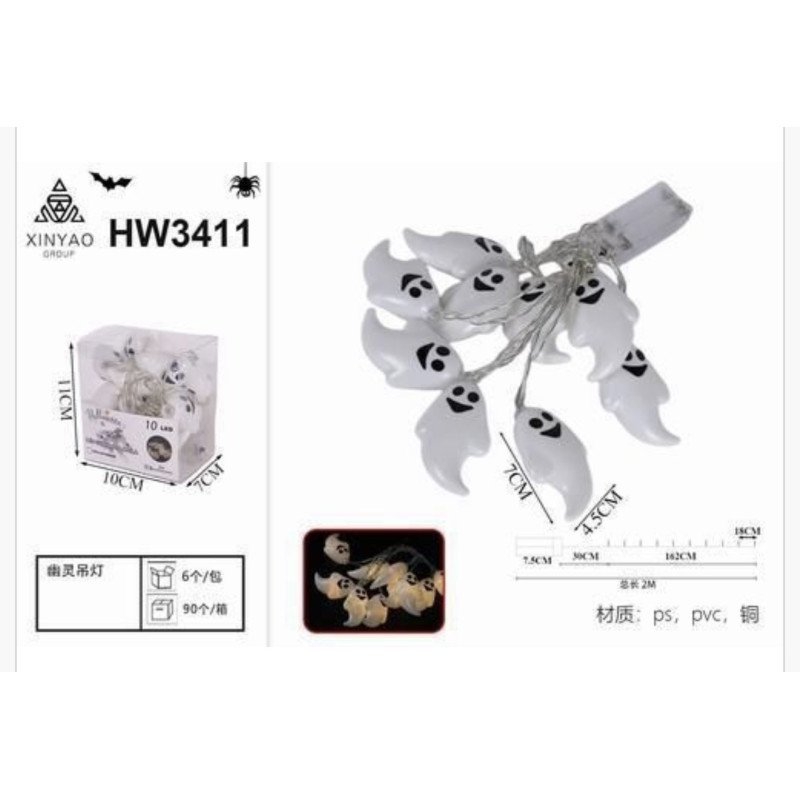 LAMPKI HALLOWEEN NA BATERIE