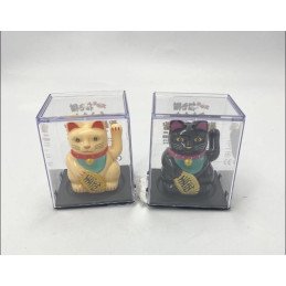 FIGURKA MINI SOLAR LUCKY CAT MANEKI-NEKO