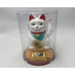 FIGURKA MINI SOLAR LUCKY CAT MANEKI-NEKO