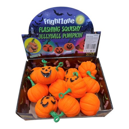 SQUISHY GNIOTKI HALLOWEEN DYNIA LED