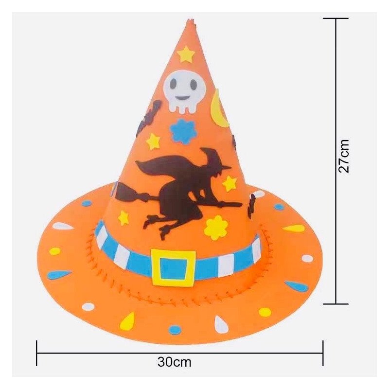 DIY 3D CZAPKA HALLOWEEN