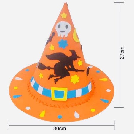 DIY 3D CZAPKA HALLOWEEN