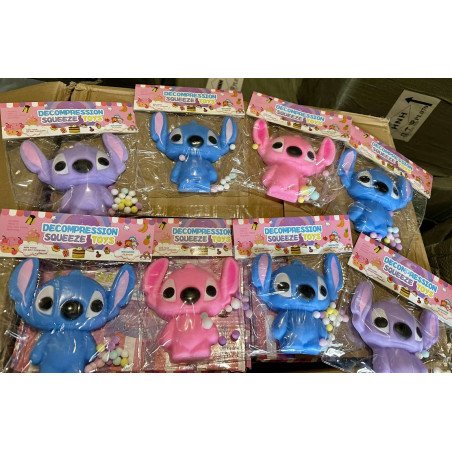 SQUISHY GNIOTKI STITCH DUŻE 13,5*13,5CM