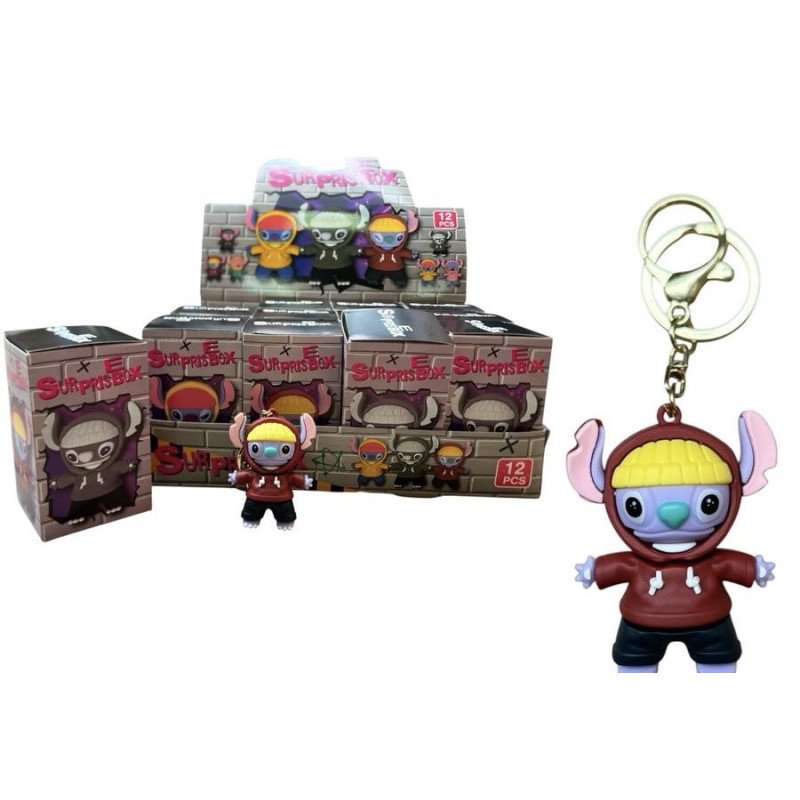 BRELOK STITCH W SASZETKI LOSOWA + PUDEŁKO