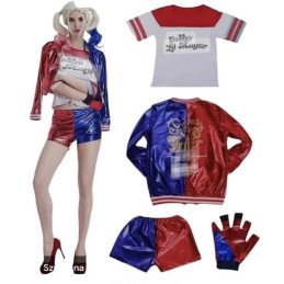ZESTAW STRÓJ HARLEY QUINN