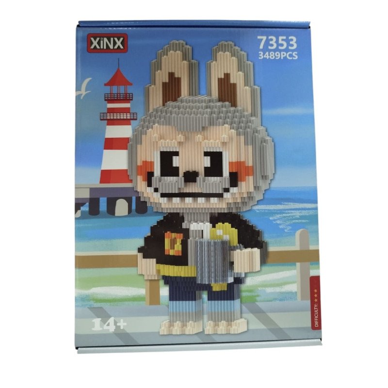 KLOCKI 3489PCS LABUBU