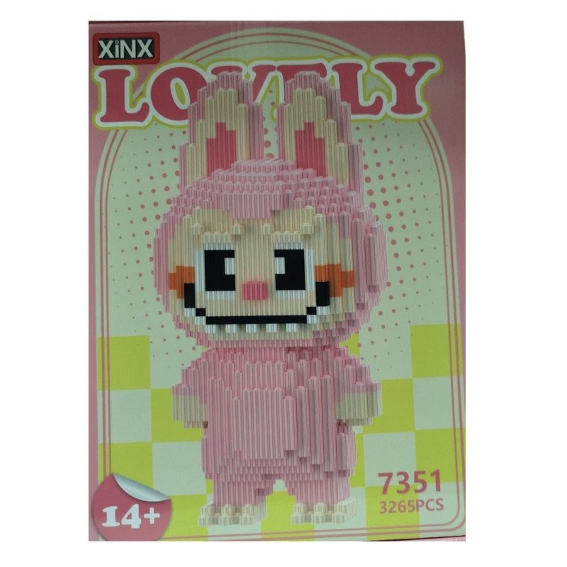 KLOCKI 7351PCS LABUBU