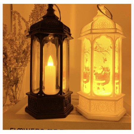 LAMPION LATARENKA ŚWIECA LED