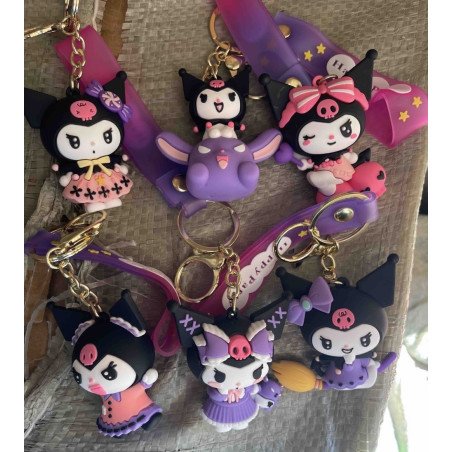 BRELOK GUMOWE KUROMI