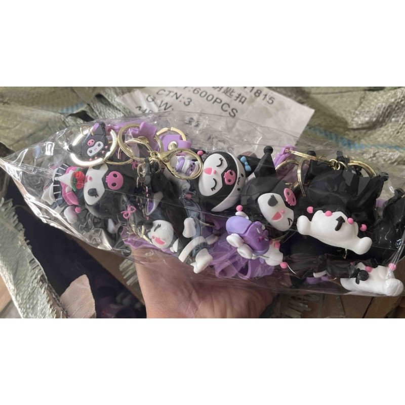 BRELOK GUMOWE KUROMI