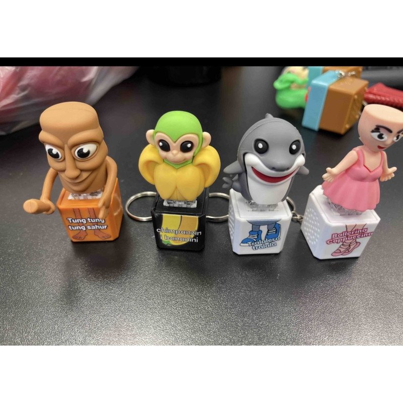 BRELOK BRAINROT Z DŹWIĘKIEM