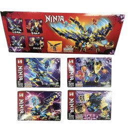 KLOCKI 135PCS+ NINJA