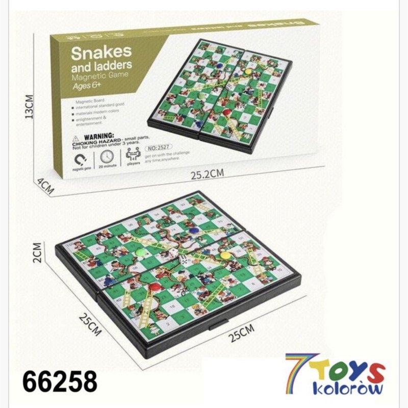 GRA PLANSZOWA SNAKE & LADDERS