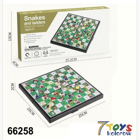GRA PLANSZOWA SNAKE & LADDERS