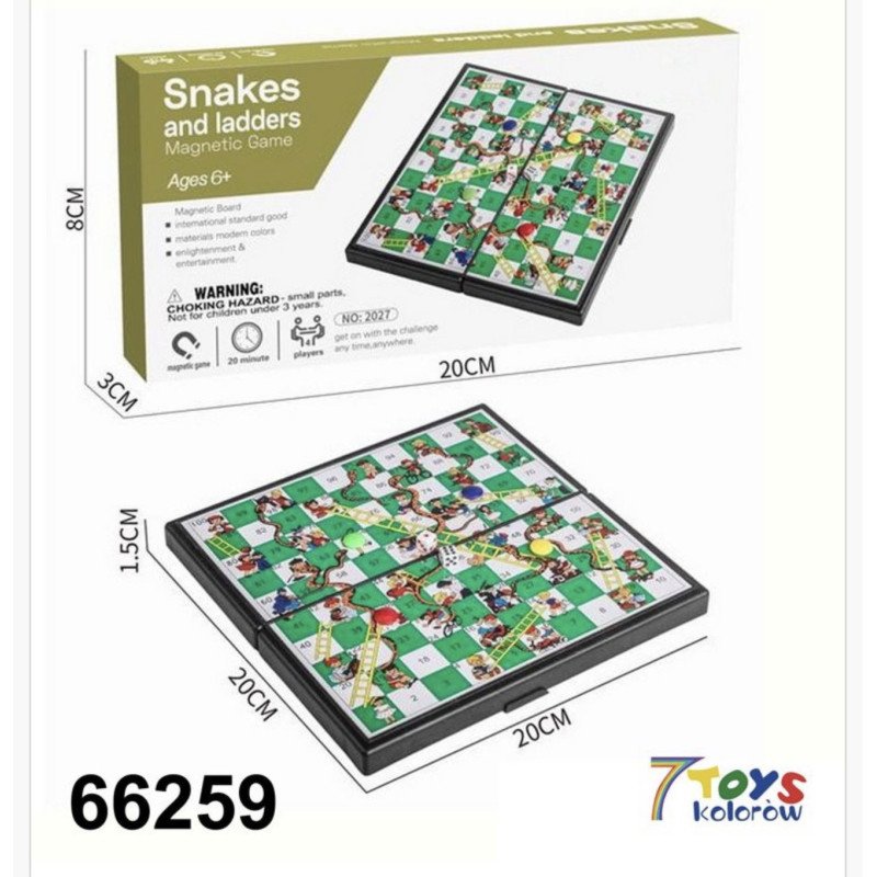 GRA PLANSZOWA SNAKE & LADDERS