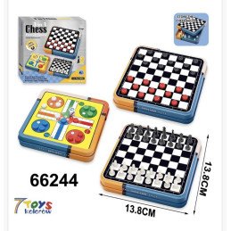 GRA PLANSZOWA SZACHY 3W1