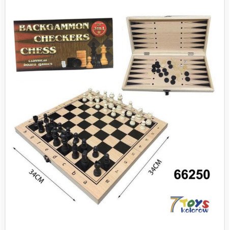 GRA LOGICZNA 3W1 SZACHY