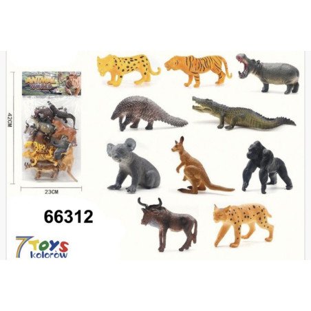 ZWIERZAT ZABAWKOWY ANIMAL WORLD