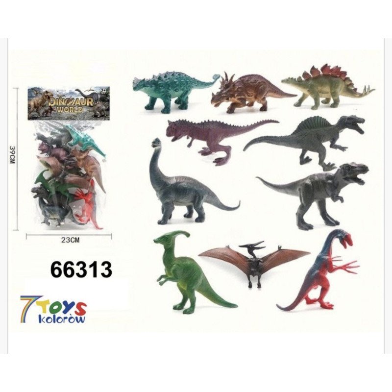 ZWIERZAT ZABAWKOWY DINOZAUR WORLD