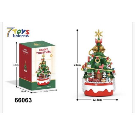 KLOCKI 418PCS CHOINKA