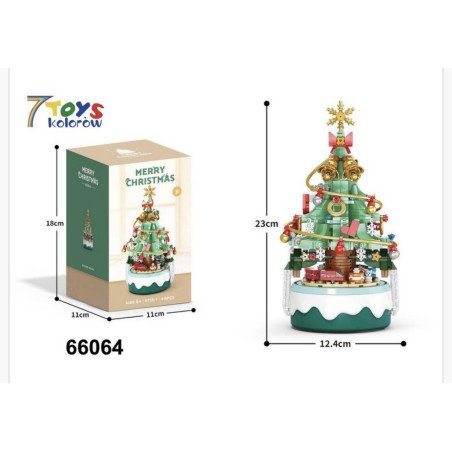 KLOCKI 418PCS CHOINKA