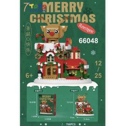 KLOCKI 766PCS ŚWIĄTECZNA