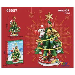 KLOCKI 372PCS ŚWIĄTECZNA