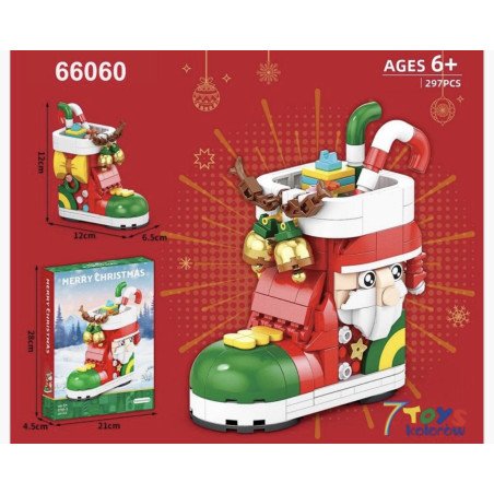KLOCKI 297PCS ŚWIĄTECZNA