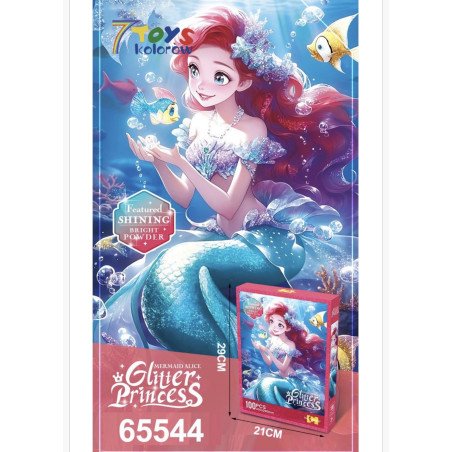 PUZZLE 100PCS LITTLE PRINCESS