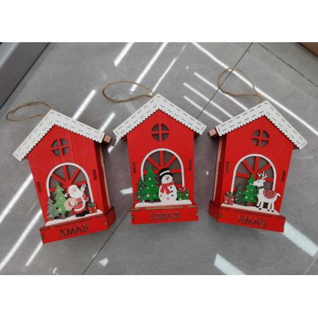 DREWNIANA OZDOBA ŚWIĄTECZNA