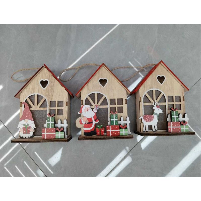 DREWNIANA OZDOBA ŚWIĄTECZNA