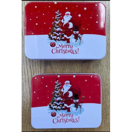 PUDEŁKO METALOWE ŚWIĄTECZNE